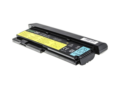 Bateri laptopi Green Cell Lenovo ThinkPad X200 X201, 6600mAh, Li Ion, e zezë