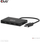 HUB Club 3D CSV-7400, DisplayPort në 4x DisplayPort MST, 4K 30Hz, i zi