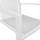 Karrige aluminum BRONCA HM5130.01 54,2x59x83,5 cm, e bardhë