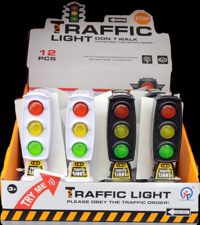 Semafor lodër Traffic Light, me drita, me zë, shumëngjyrësh