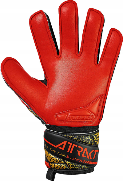 Doreza portieri Reusch Attrakt Silver Jr 5572215, për fëmijë, shkumë Silver Grip, jeshile