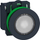 Buton i ndriçuar Schneider Electric Harmony XB5 XB5FW31G5, fi30mm, LED 110–120V AC, 1NO 1NC, i bardhë