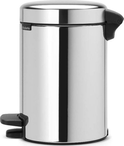 Kosh plehrash Brabantia NewIcon, 3L, me pedale, argjendtë