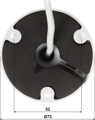 Kamerë IP APTI AI508C2IW 36AD, 5 Mpx, lentë 3.6 mm, e bardhë