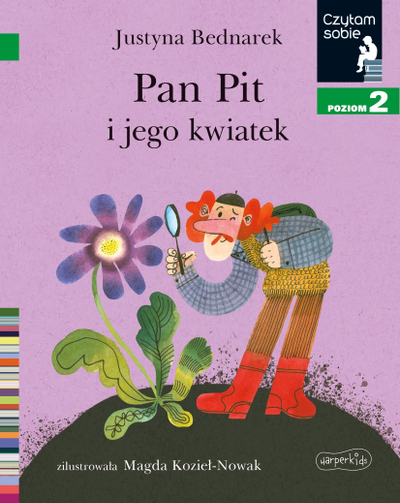 Libër për kalamaj Mr. Pit and His Little Flower, I Can Read By Myself Level 2, anglisht