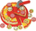 Set lodër pica Bino Pizza for Cutting, 31 pjesë, druri, shumëngjyrëshe