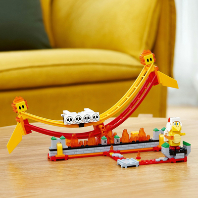 Set Lego Super Mario Lava Wave Ride 71416, 218 copa, mbi 7 vjeç, shumëngjyrësh