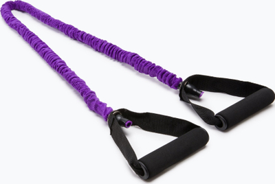 Shirit rezistence Sveltus Power Tube Medium, 1.25 m, për ushtrime force, ngjyrë lejla