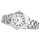 Ora dore Casio LTP-1259PD-7BEG, për femra, metalike, argjend