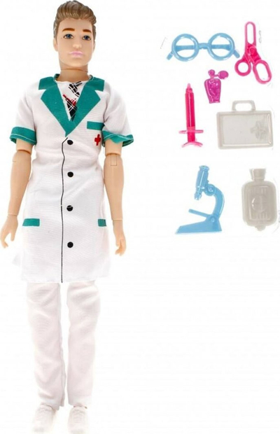 Kukull djalë Mega Creative Doll, 29 cm, profesion i ndryshëm, shumëngjyrëshe