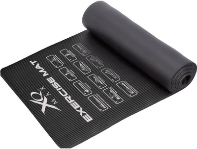 Tapet fitnesi XQ Max Training Mat, 183 x 58 x 1 cm, i zi
