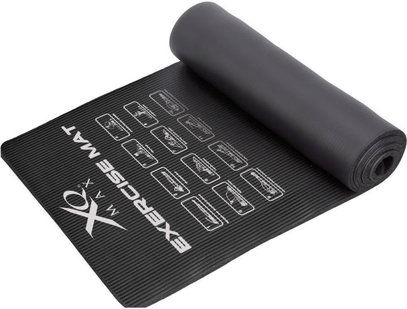 Tapet fitnesi XQ Max Training Mat, 183 x 58 x 1 cm, i zi