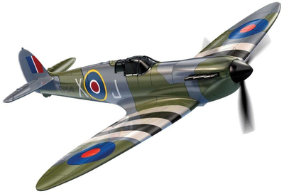 Model avion Airfix QUICKBUILD D-Day Spitfire, miniaturë, shumëngjyrësh