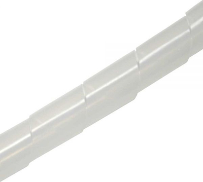 Organizer kabllosh InLine Spiral 59947N, 10m, diametër 14mm, i bardhë