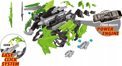 Model plastik Revell TerraTops CyberBeasts 07852, shkalla 1:35, me pjesë lëvizëse, i gjelbër