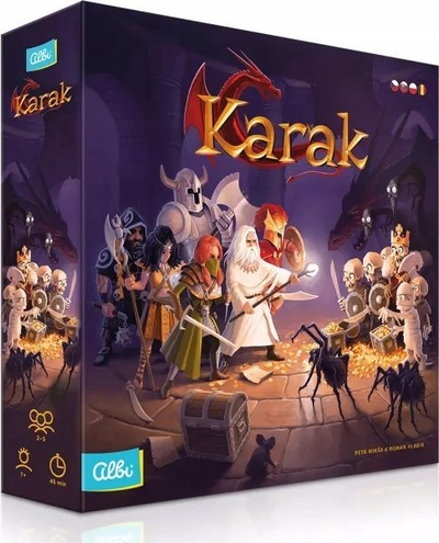 Таблена игра Алби Карак Second Edition, семејна, 7+, многуобојна