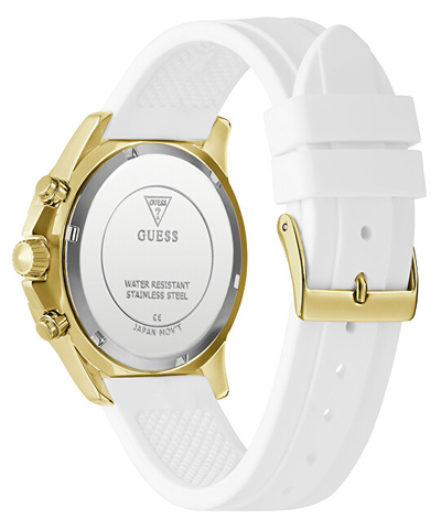 Orë dore për goca Guess Majesty GW0772L3, e bardhë