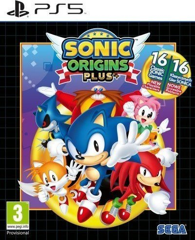 Lojë PS5 Sega Sonic Origins Plus Limited Edition, me artbook, për koleksionistë