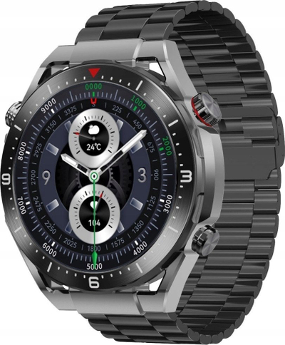 Паметен часовник Maxcom Ecowatch ECO1, 1.52", IP67, црн