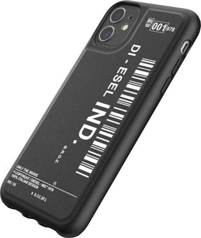 Mbulesë telefoni Diesel Core për iPhone 12 mini, e zezë me të bardha