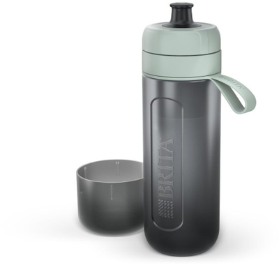 Shishe filtruese Brita Active, 0.6L, pa BPA, gri jeshile