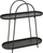 Raft për lule ProGarden Plant Rack, 70x25x76 cm, metal, i zi mat