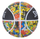 Top basketbolli Spalding / Rainbow Grafiti - 84-327Z, shumëngjyrësh, nr.7