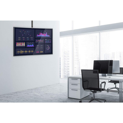 Mbajtëse tavani për TV Manhattan, 37" 70", 50 kg, e zezë