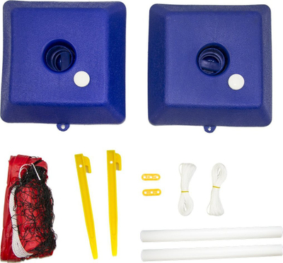 Set mini tenis MASTER Master Set, rrjetë 3.7 m, 2 raketa alumini, shumëngjyrësh