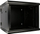 Kabinet rrjeti muror ExtraLink Wall Cabinet 19" 6U, metalik me derë xhami, gri