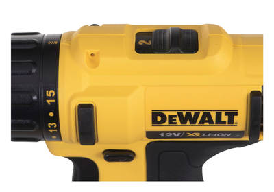Trapano kaçavidë pa kabllo DeWALT DCD710D2, 10.8V, Li Ion, i verdhë