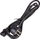 Кабел за струја Аkyga IEC C13 CEE 7/7, 230V 50Hz, 1.5m, црн
