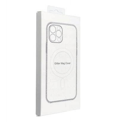 Заштитна маска Clear Mag Cover за iPhone 14 Pro, MagSafe, проѕирна со сјај