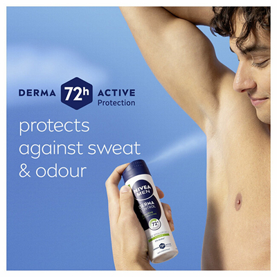 Antidjersë sprej për burra Nivea Men Derma Control Sensitive, 150 ml