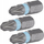 Set bitash Wolfcraft Phillips PZ2, çelik S2, C 6.3, 3 copë