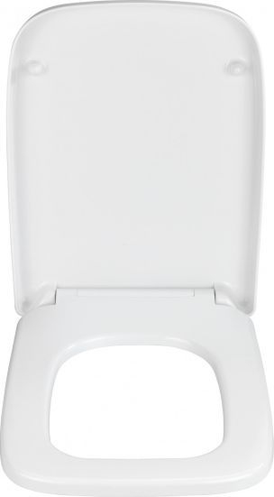 Ulese tualeti Wenko Square, Soft Close, Fix Clip, e bardhë