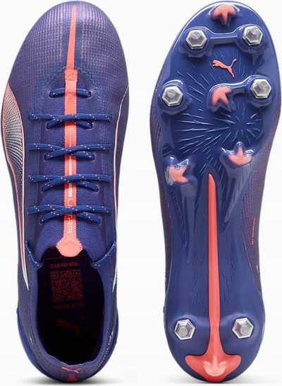 Këpucë futbolli Puma Ultra 5 Ultimate MxSG, për fusha të buta, me vida metalike, lejla