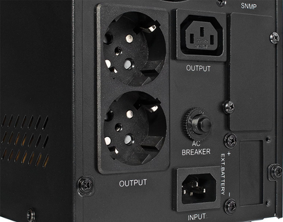 UPS EAST AT-UPS1000S-LCD, 1000VA, LCD екран, црн