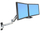 Krah montimi për monitor Ergotron LX HD, 46", 13.6kg, i argjendtë
