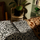 Set çarçafësh shtrati Iittala Cheetah, 150x210cm, 100% pambuk, bardh e zi