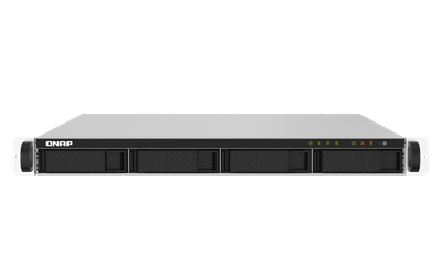 Server NAS QNAP TS-432PXU-RP-2G, për raft 1U, me 4 vende për HDD, i bardhë