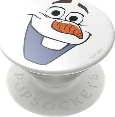 Mbajtëse telefoni PopSockets Olaf, e bardhë