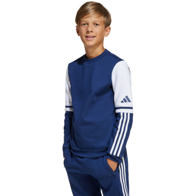 Спортска блуза adidas Squadra 25 Sweat Crew Jr JD4814, памук, за деца, сина