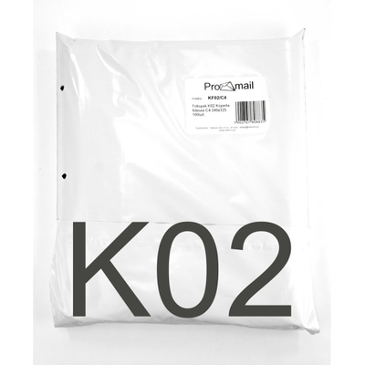 Zarf plastik Bestpak BSTech Foliopak FB02 C4, 240x325 mm, paketim 2200 copë, i bardhë