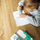 Set ngjyrosjeje me ujë DoDo Dinosaurs, fletore 8 faqe, me marker uji