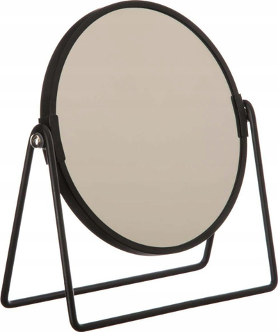 Pasqyrë bozhure 5five Simply Smart, për tavolinë, paloset, 17 cm, e zezë
