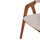 Karrige ngrënieje Enor 53×59×81 Hcm (HM18020.01), bezhë