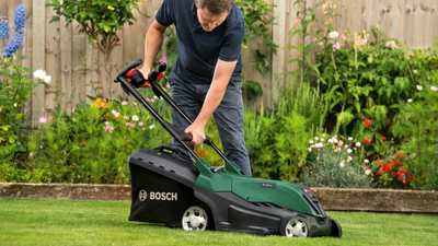 Kositëse me bateri Bosch AdvancedRotak 36V 44-750, 440mm, pa bateri, jeshile