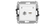Prizë murale Karlik IGFK-1, SAT Type F, RJ45 Cat 5e, e bardhë