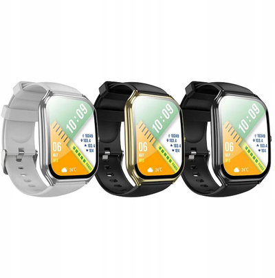 Smartwatch Hoco Y28 Call, ekran AMOLED, Bluetooth 5.2, ngjyrë argjendi